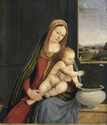 Madonna van de Anjers, c.1495
