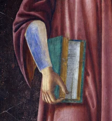 Dante Alghieri (detail) uit de Villa Carducci serie van beroemde mannen en vrouwen