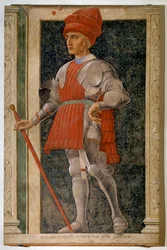 Portret van Farinata degli Uberti, Italiaanse aristocraat en militaire leider