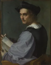 Portret van een Jonge Man