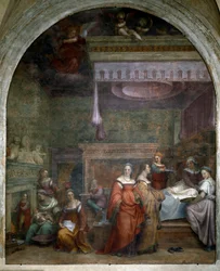 De geboorte van Maria
