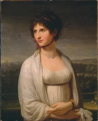 Portret vermoedelijk van Josephine Bonaparte, 1799