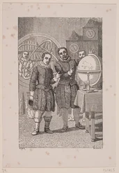 Christian 4. op bezoek bij Thyco Brahe
