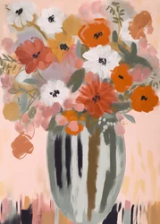 Schilderachtig bloemenboeket