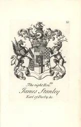 Wapen en wapenrusting van de zeer edele James Stanley