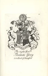 Wapen en wapenrusting van de zeer eerbiedwaardige Thomas Grey, 2e Graaf van Stamford
