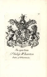 Wapen en wapenrusting van de zeer nobele Philip Wharton