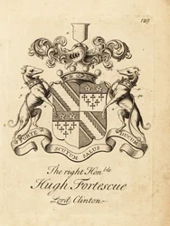 Wapen van de Hooggeachte Hugh Fortescue