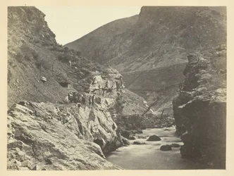 Duivelspoort, (van onderaf) Weber Canon, Wasatch Mountain
