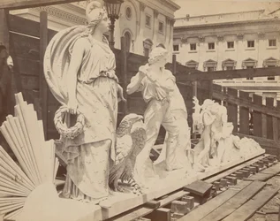Nr. 289. - Sculptuur van de noordvleugel van het Capitool, Washington, DC