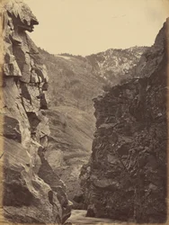 Plaat 40. Duivelspoort, Weber Canon,1869 (foto)