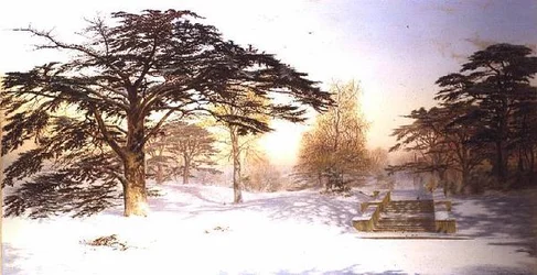 Ongerepte sneeuw binnen drie mijl van Charing Cross; Holland Park