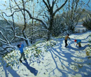 Sneeuwballengevecht, Derbyshire