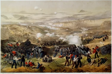 De Slag bij Inkerman op 5 november 1854