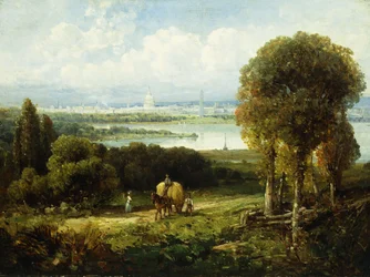Uitzicht op Washington