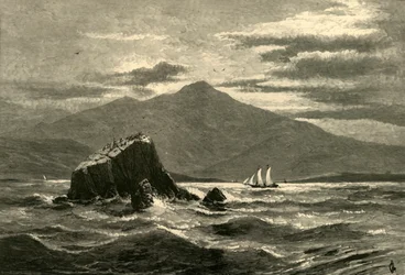 Mount Tamalpais en Rode Veranda, 1872