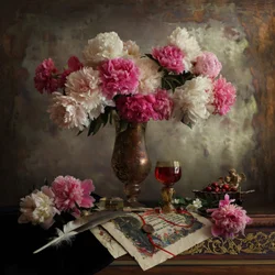 Stilleven met bloemen
