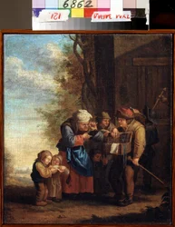De brillenverkoper, of allegorie van het zicht