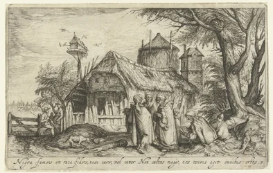 Landschap met Roma
