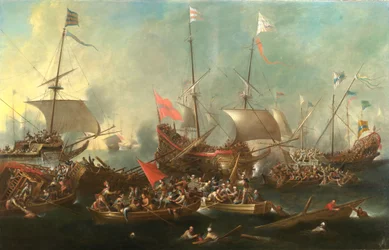 De slag bij Lepanto - Een zeeslag tussen christenen en Barbarijse zeerovers