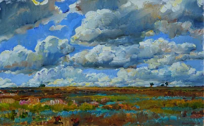 Het platteland van Big Sky