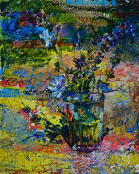 Levendig abstract stilleven