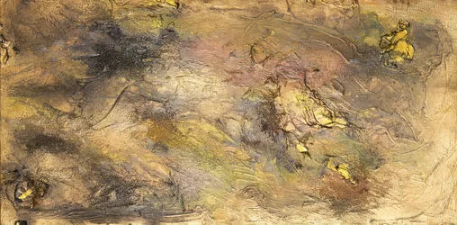 Aardse, goudkleurige texturen