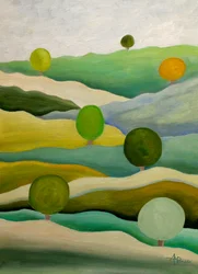 Abstract: Groen landschap