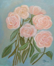Zachtroze rozen