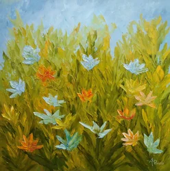 Kleurrijke weidebloemen