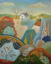 Speels landhuisje