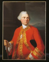 Portret van Brownlow, 9e graaf van Exeter