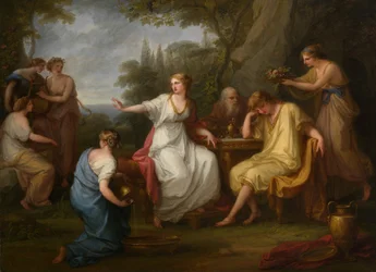 Het verdriet van Telemachus, 1783.