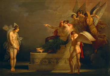 Legende van Cupido en Psyche, door Angelica Kauffmann (1741-1807)