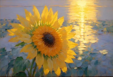 Bloemen 119, ca. 2025 (olieverf op doek)