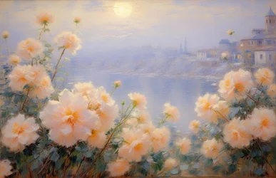 Bloemen 24, ca. 2021 (olieverf op doek)