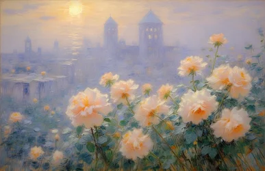 Bloemen 25, ca 2021 (olieverf op doek)