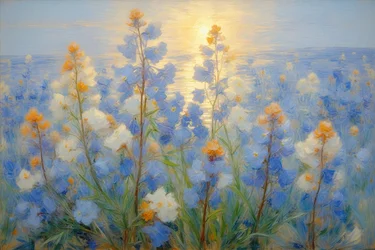 Bloemen 31, ca. 2021 (olieverf op doek)