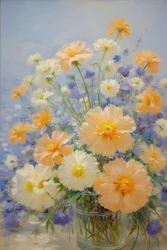 Bloemen 44, ca. 2022 (olieverf op doek)