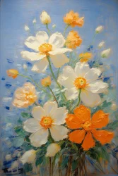 Bloemen 49, ca. 2022 (olieverf op doek)