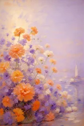 Bloemen 51, ca. 2022 (olieverf op doek)