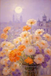 Bloemen 52, ca. 2022 (olieverf op doek)