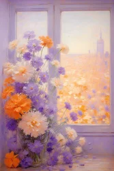 Bloemen 53, ca. 2022 (olieverf op doek)