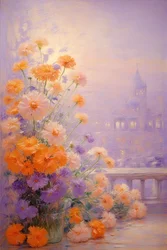 Bloemen 54, ca. 2022 (olieverf op doek)