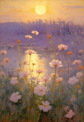 Bloemen 89, ca. 2023 (olieverf op doek)
