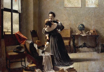 De ontsnapping, door Angelo Morbelli