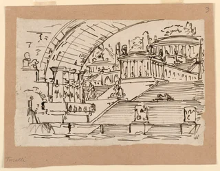 Toneelontwerp, imaginaire stad