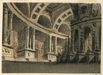 Toneelontwerp, paleisinterieur