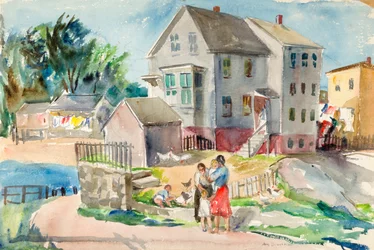 Landschap, ca. 1943