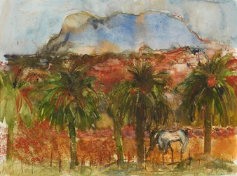 Grazende Paarden